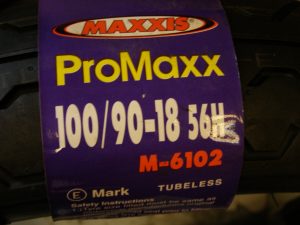 Maxxis band 100-90-18 