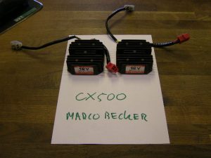 Spanningsgelijkrichter voor de CX500 en cx500c
